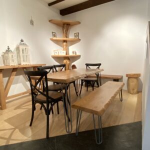 Tavolo in legno massello con Panca. By Falegnameria900